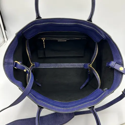 Miu Miu
Mid blue Madras leather 2 way tote