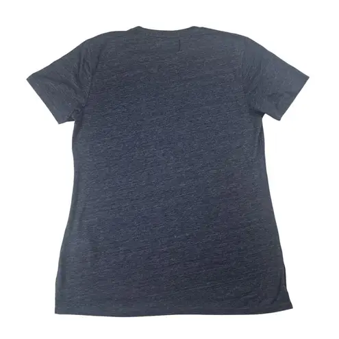 NFL Team Apparel NFL Chicago Bears Women's Distressed Graphic Print T-Shirt in Navy, XL