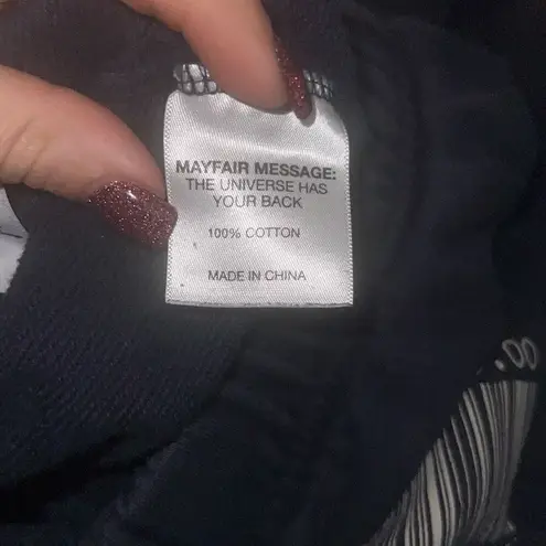 ✨The Mayfair Group It Costs Zero Dollars Graphic S/M Sweatpants✨ Blue