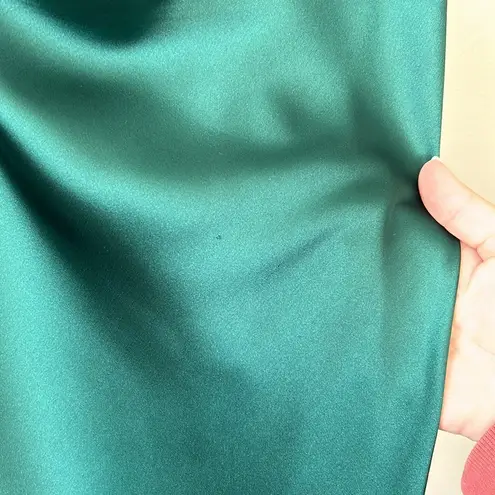 Petal and Pup Emerald Green Satin Dress US Size 6