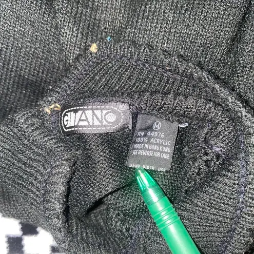 Vintage sequin sweater Black Size M