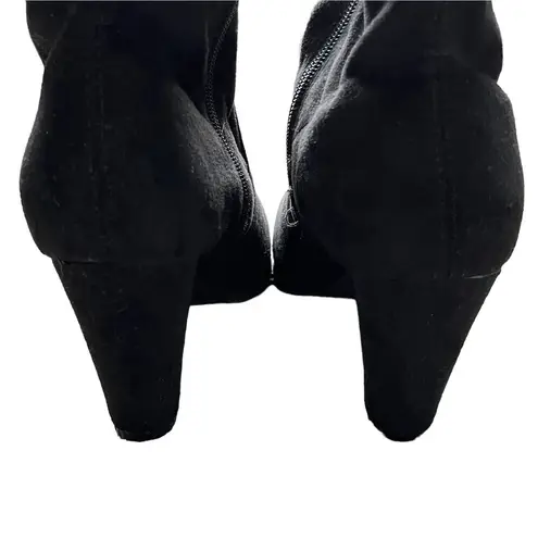 Catherine Malandrino Monarch Heeled Over The Knee Boots 8.5 Black New