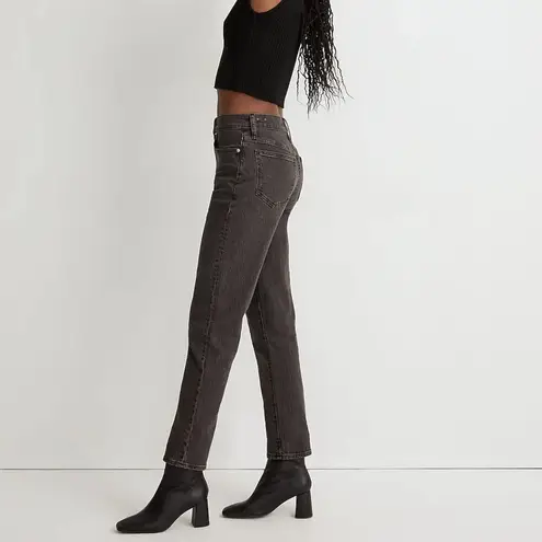 Madewell The Perfect Vintage Jean in Lunar Wash 29 Black Denim High Rise 90s