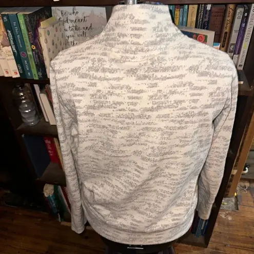 Zyia Active Athleisure cream combo workout cozy L jacket