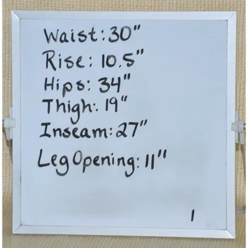 Judy Blue Distressed Ankle Skinny Fit Blue Jeans Size 9/29 Split Raw Hems Casual