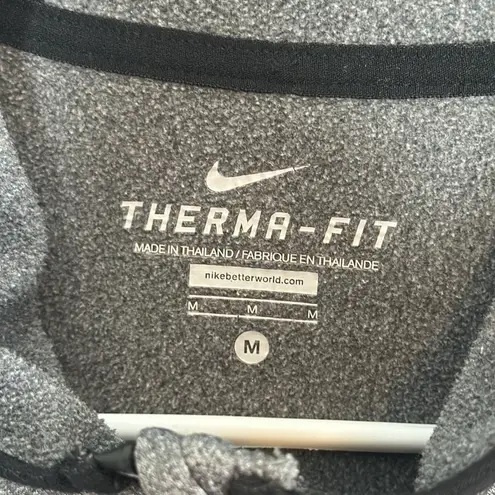 Nike  Therma Fit Gray Zippered Sweater Jacket