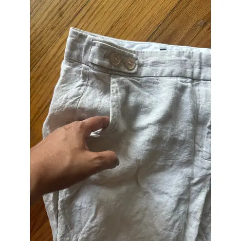 Talbots Windsor 100% Linen Wide Leg Pants – Beige, Women’s Size 10