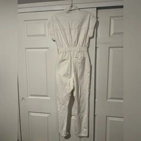 Sheike $165 Nevada Ecru Denim White Gold Jumpsuit Australia Brand Slim Size 2