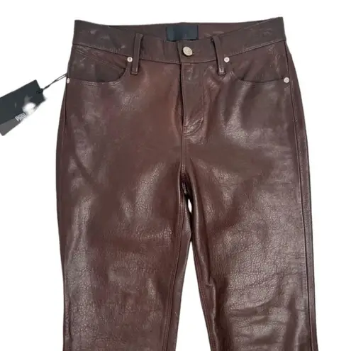 RtA RTA
Remi Leather Pant
Color: Cedar Crispy Wet Size 26 Brown