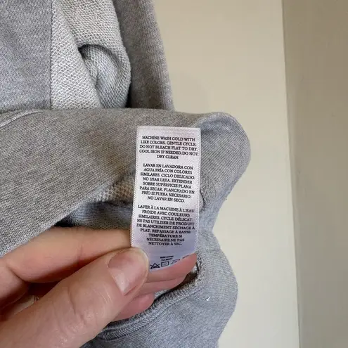 Rails Dani Heather Grey Sweatshirt Crewneck two tone Women's Small - Image 7