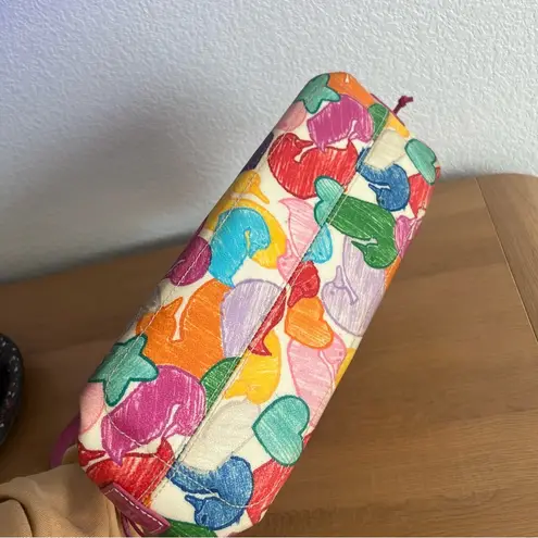 Dooney & Bourke Vintage  Wonder Duck Pink Colorful Satchel w/ Strap