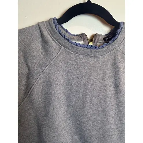 J.Crew Mercantile, Gray Pullover Sweater Crewneck Size Medium Preppy