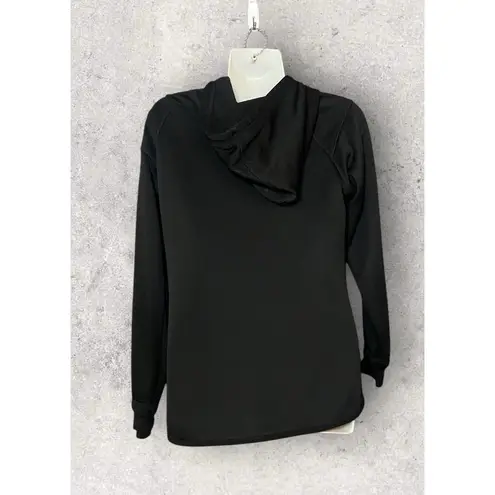 Avia Athletic Women’s Size Medium Athleisure Hooded Track Jacket Black