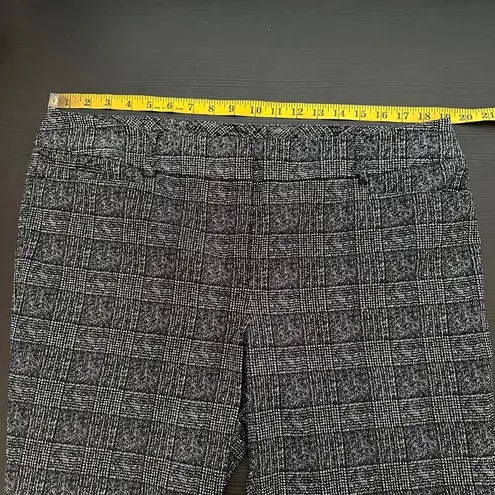 7th Avenue Design Studio New York & Company Black Plaid Dress Pants Size 16