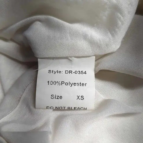 Pink Martini Dress Maxi Woman's Size XS Bird Floral Print Summer Lined Braided