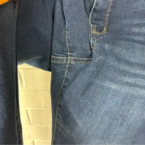 Wonderly Dark Wash Plus Size Skinny Jeans