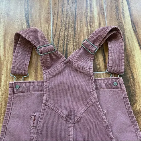 American Eagle NWT Mauve Pink Corduroy Mauve Skirt-All Overalls Dress Size XL