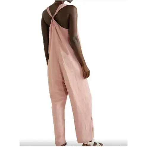 Hatch The Noa Jumper Dune Linen Womens Maternity 3 Large New Pink Size undefined