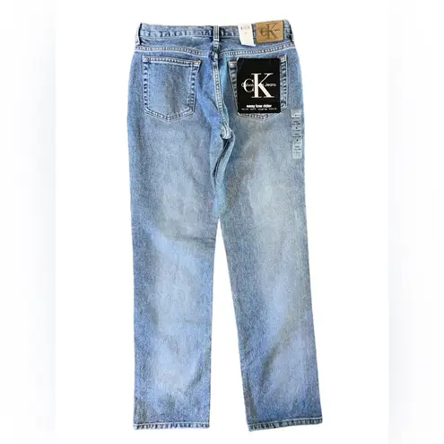 Calvin Klein Jeans NWT Y2K . Easy low rider size 9 Jr. straight leg button fly