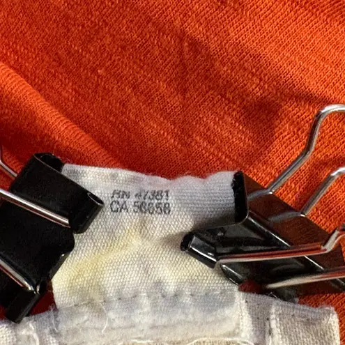 Denim & Supply Ralph Lauren Tunic Top Woman's Medium Orange Lace Tassel Flowy