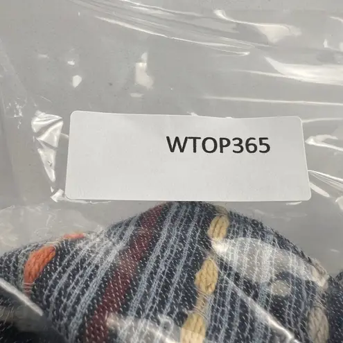 Soft Surroundings Multi Textured Knit Striped Button Up Shirt Long Sleeve Size S - Image 12