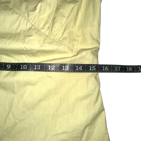 SIR. The label Mason Panelled Yellow Puff Sleeve Midi Dress Size M