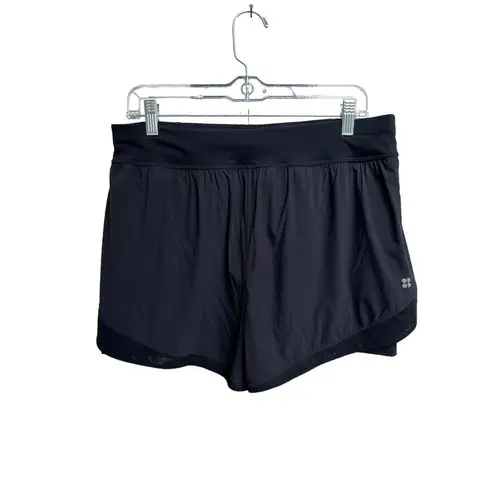 Sweaty Betty  Black‎ Tempo Run Shorts Size XL