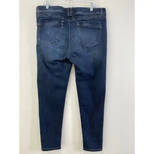 Democracy Ab Technology Skinny Jeans Size 16 Stretch Normcore Casual Travel Boho