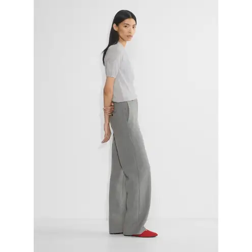 Babaton Aritzia Agency pants in heather medium gray, size 0