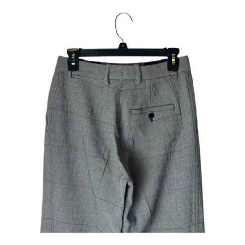 3.1 Phillip Lim Pants Women Medium Black White Plaid High Rise Stovepipe Trouser