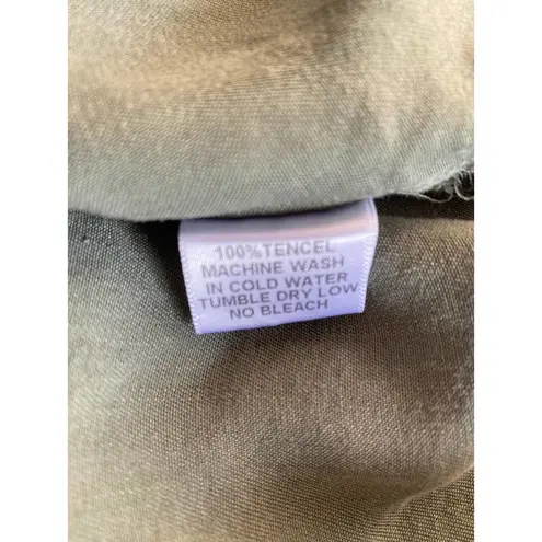 Glam Green Off The Shoulder Tunic Top Size Small