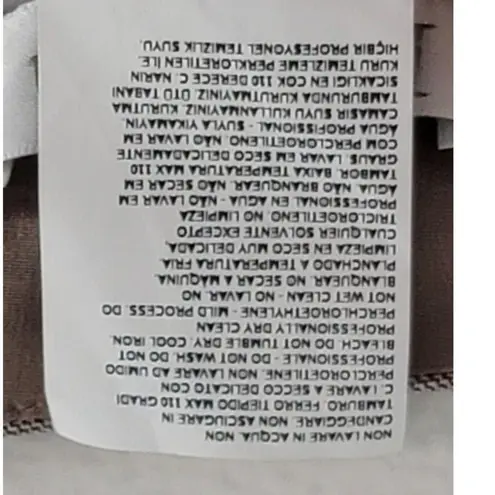 Max Mara Fazio Wool Silk Blend Flared Hem Dress Gray Beige 10