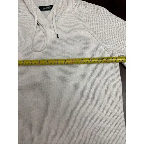 Lauren by Ralph Lauren womens sweater with hood White Size M
