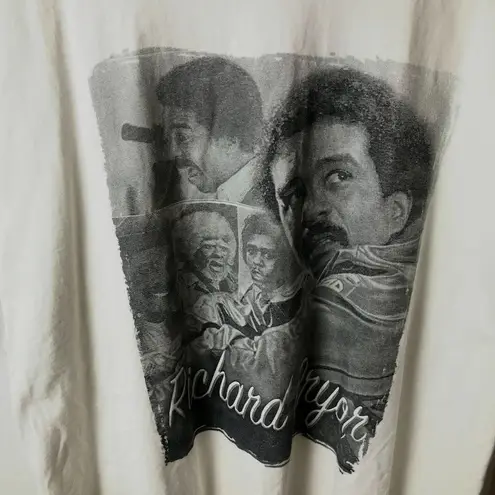 Vintage Y2K Richard Pryor Rap Tee White 3XL XXXL T Shirt Short Sleeve T Shirt Size undefined