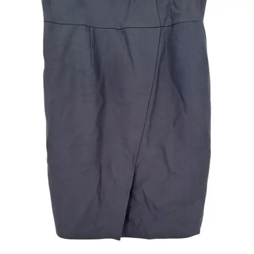 Rebecca Taylor NYC Tailored Garbine Suiting Dress in Grey size 14 Professional