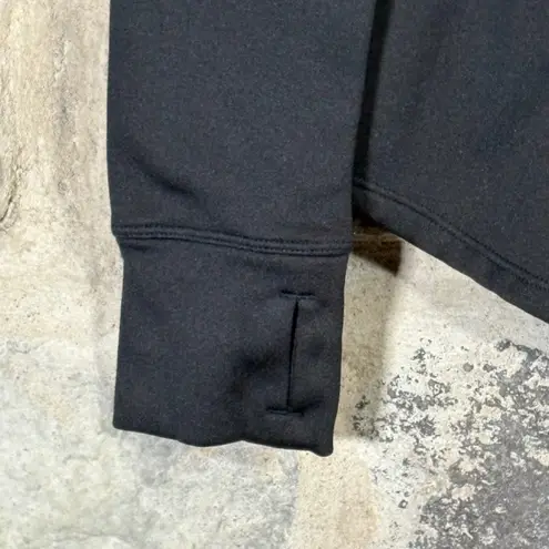 ClimateRight by Cuddl Duds Black Long Sleeve Top Thumb Hole Small Warm Winter