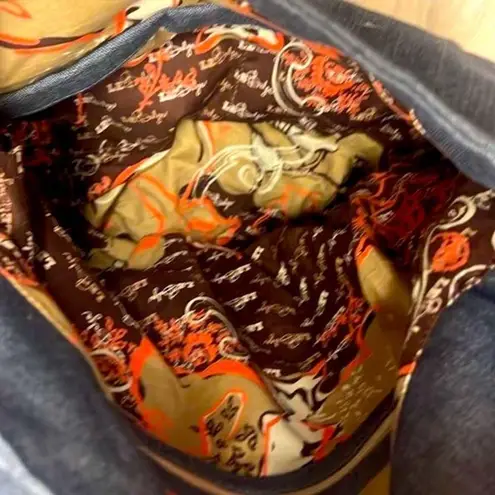 Bulga Cognac Jean Saddle Bag Shoulder Bag B30 Blue