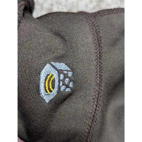 Mountain Hardwear 1/4 Zip Fleece Pullover Reversible Long Sleeve Brown Gorpcore