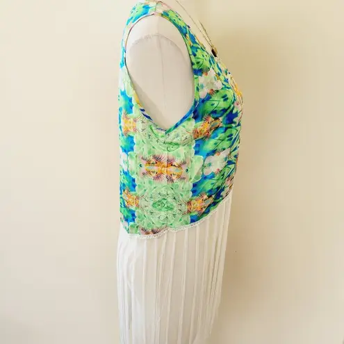 Lulumari healer fringe crop top size medium