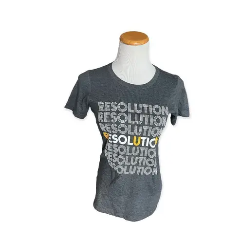 New Womens Gone For a Run New Years Resolution Graphic Tee Shirt