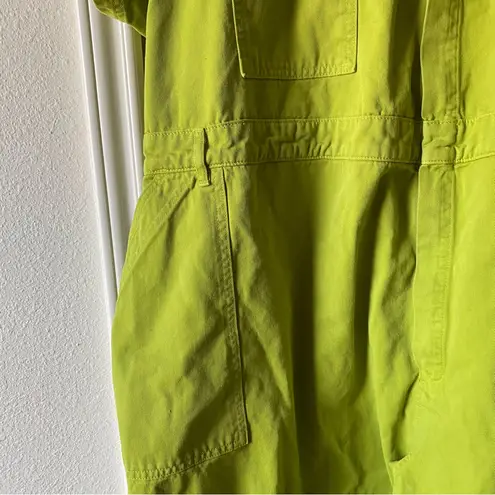 Big Bud Press Short Sleeve Jumpsuit Utility Gross Green Plus 5XL Petite EUC Size undefined