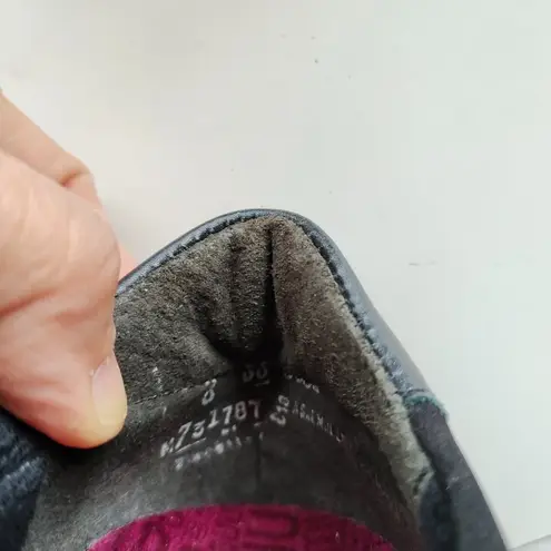 Munro Women's KJ Slip-On Black Fabric Gore Loafer M731787 Size 8 SS Narrow Shoes