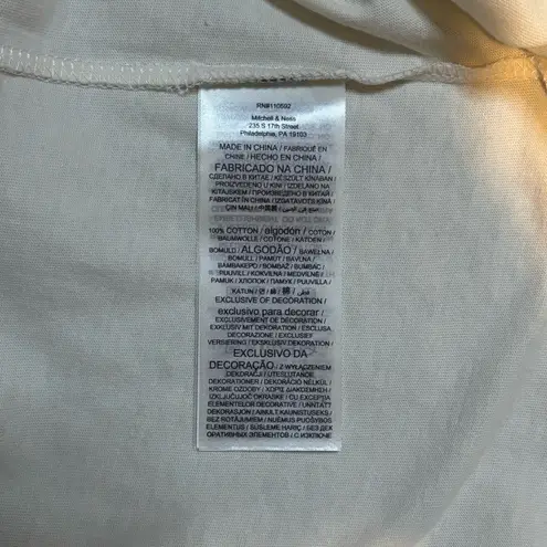 Mitchell & Ness University of Texas Longhorns Cropped Yoke Tee XL