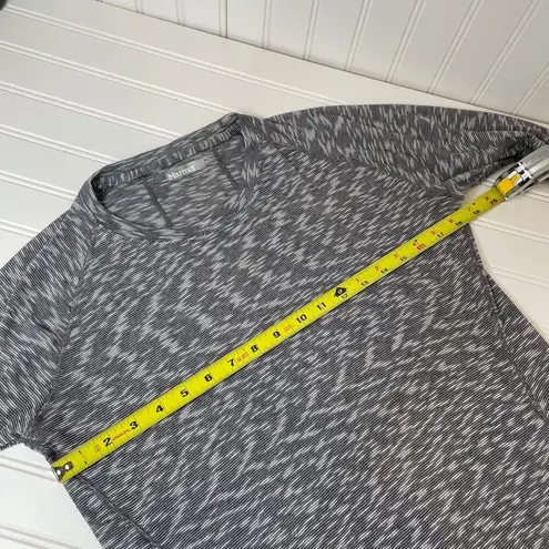 Marmot Women’s Gray Crew Neck Athletic Performance Shirt Top Size L