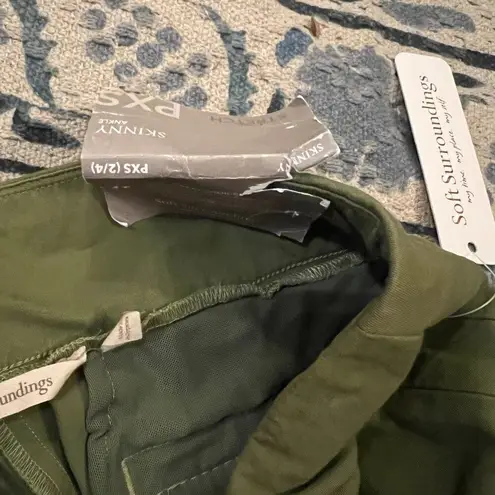 Soft Surroundings NWT  PXS green pants