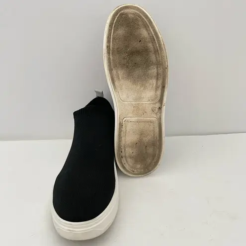 Dolce Vita Jayla Low Top Black Sock Sneaker Slip On Shoe Women's 9