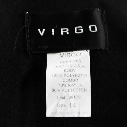 Vintage 1990s Red Black Faux Vest Jumpsuit with Blazer Leopard Animal Print Size 14