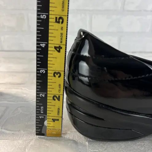 Dansko Shoes Womens 42 Black Patent Leather Ballet Flats Comfort Strappy 11.5 12