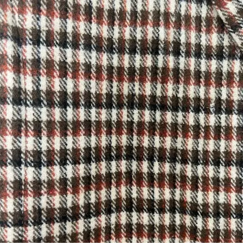 Avec Les Filles Plaid Shawl Collar Coat NWT Size Medium