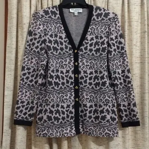 St. John Collection by Marie Gray Button Front Cardigan